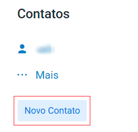 Selecione + Novo Contato ou no seu nome clique em Contatos/Subcontas..