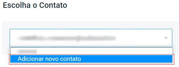 Preencha os campos solicitados.