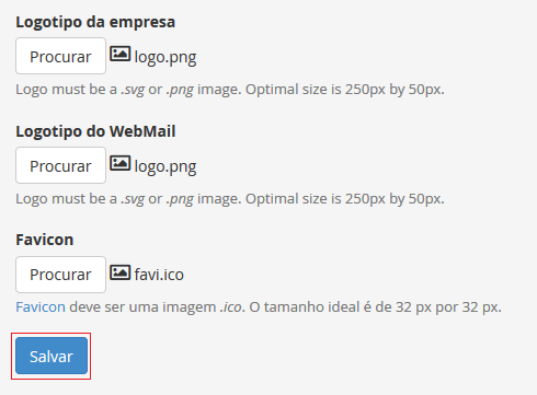 Faça ipload.